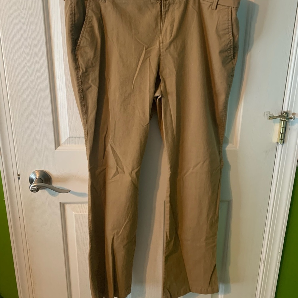 Khaki boot cut women’s 14 petite